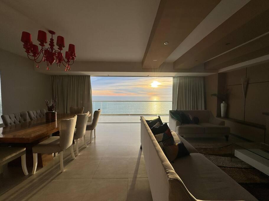 شقة Departamento De Lujo Vista Al Mar Piso 15 ماساتلان المظهر الخارجي الصورة